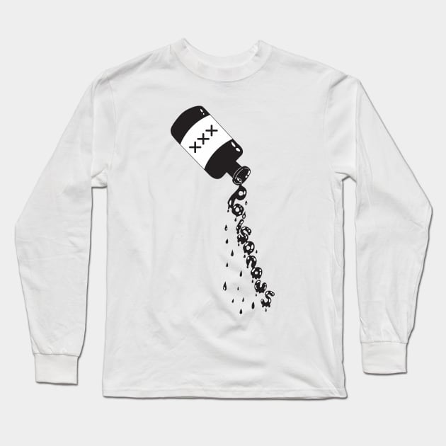 Words are poison Long Sleeve T-Shirt by VisionarySerendipity